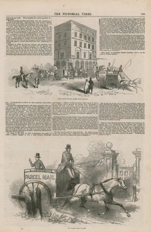Side fra The Pictorial Times af English School