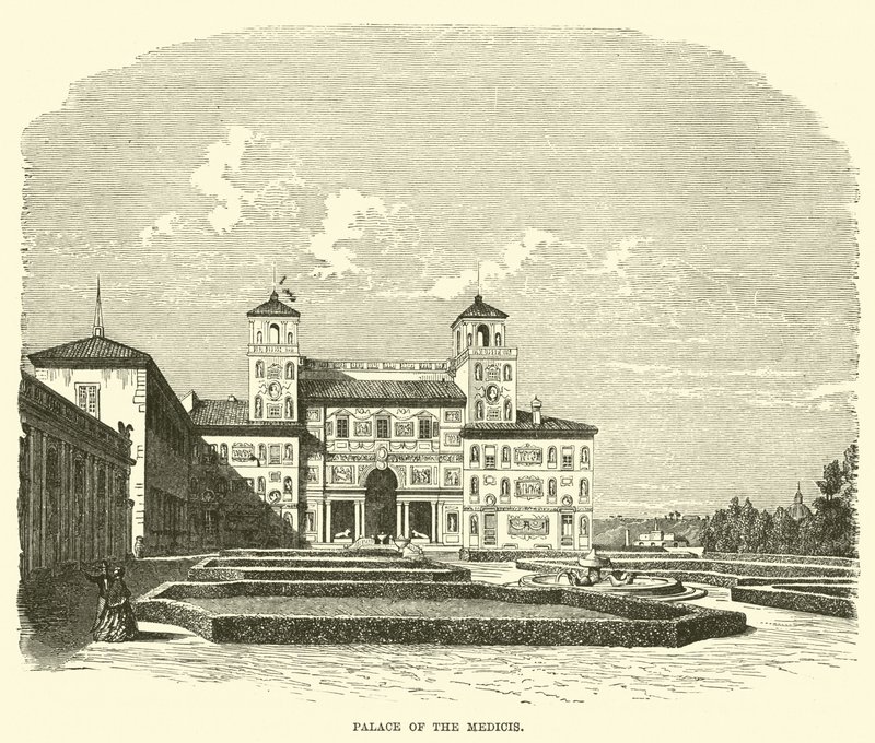 Medicis palads af English School