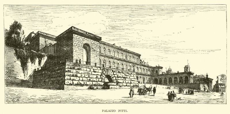 Palazzo Pitti af English School