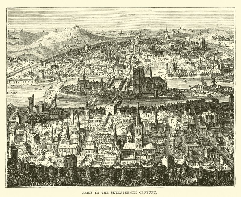 Paris i det syttende århundrede af English School