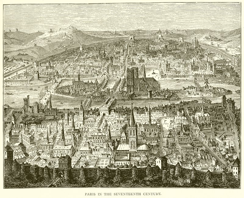 Paris i det syttende århundrede af English School