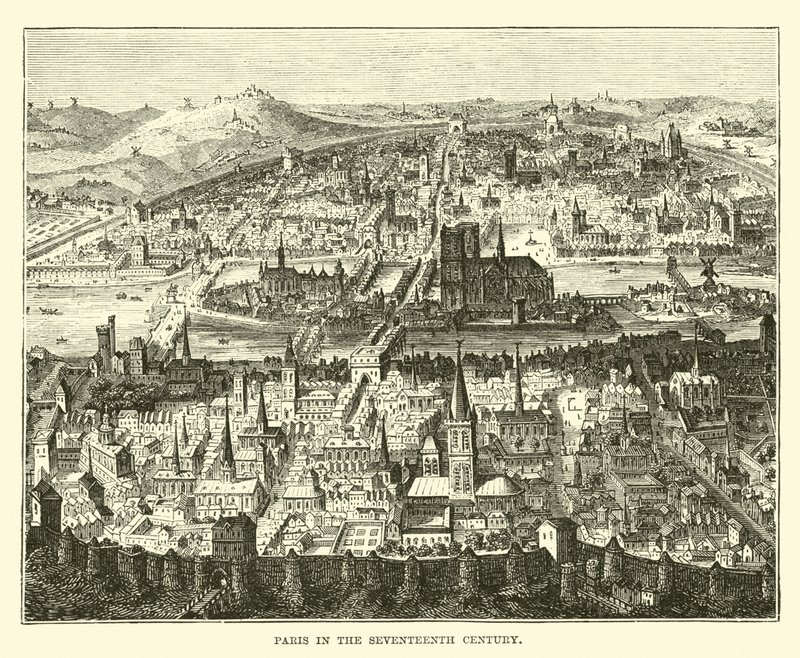 Paris i det syttende århundrede af English School