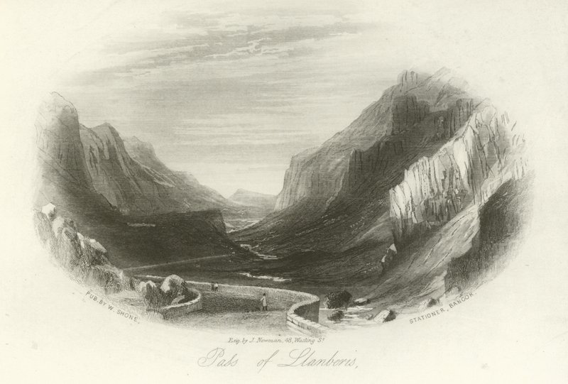 Pass of Llanberis, North Wales af English School