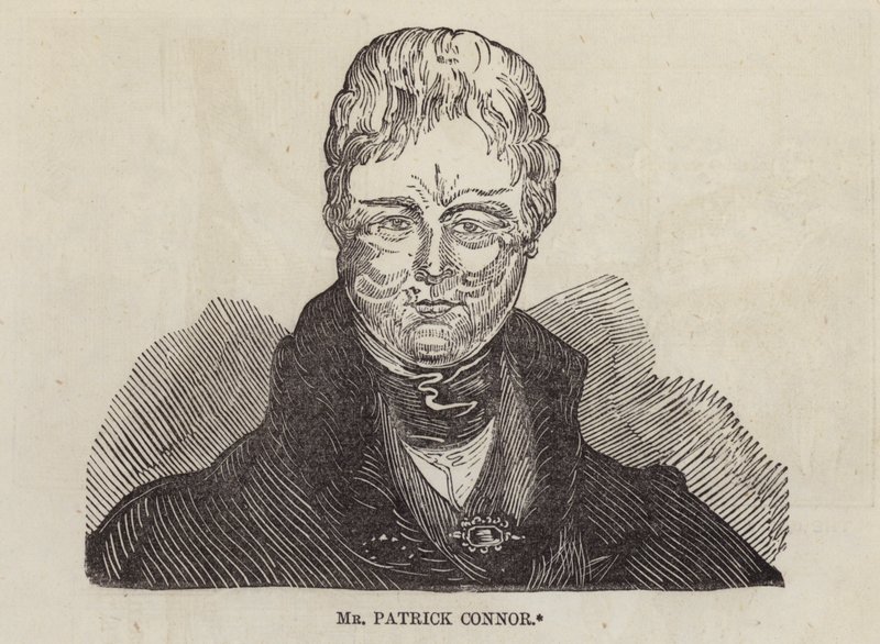 Patrick Connor, gadesælger af bestik, London (gravering) af English School