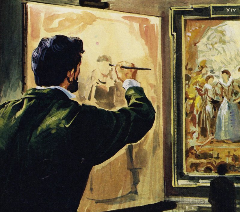 Paul Cezanne studerede og kopierede endda Rubens