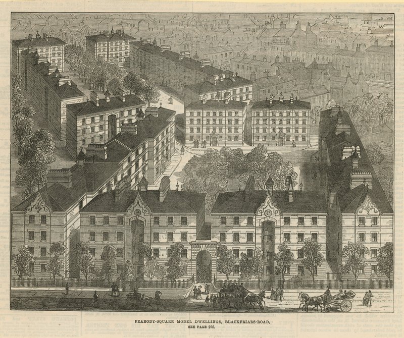 Peabody Square Modelboliger af English School