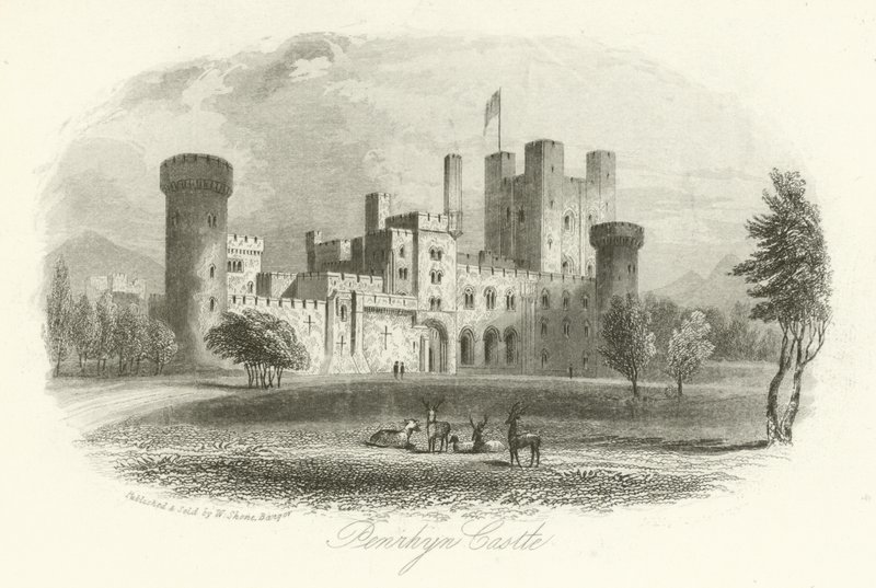Penrhyn Castle, Llandygai, Wales af English School