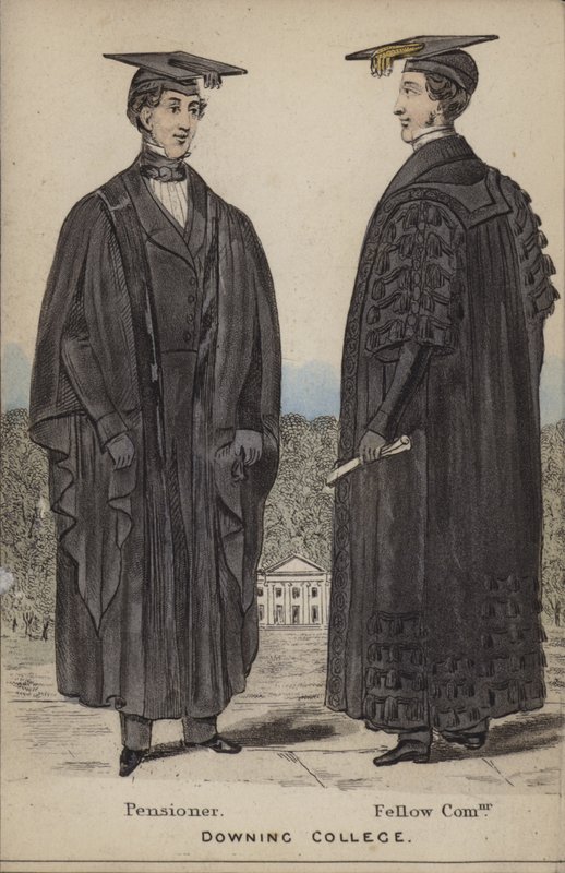 Pensionist, Fellow Commoner, Downing College af English School