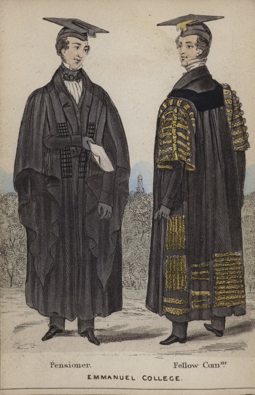 Pensionist, Fellow Commoner, Emmanuel College af English School