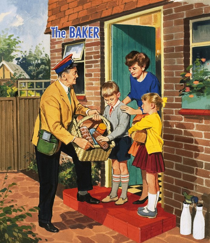 Folk du ser: Bageren af English School