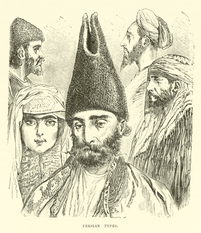 Persian types  af English School