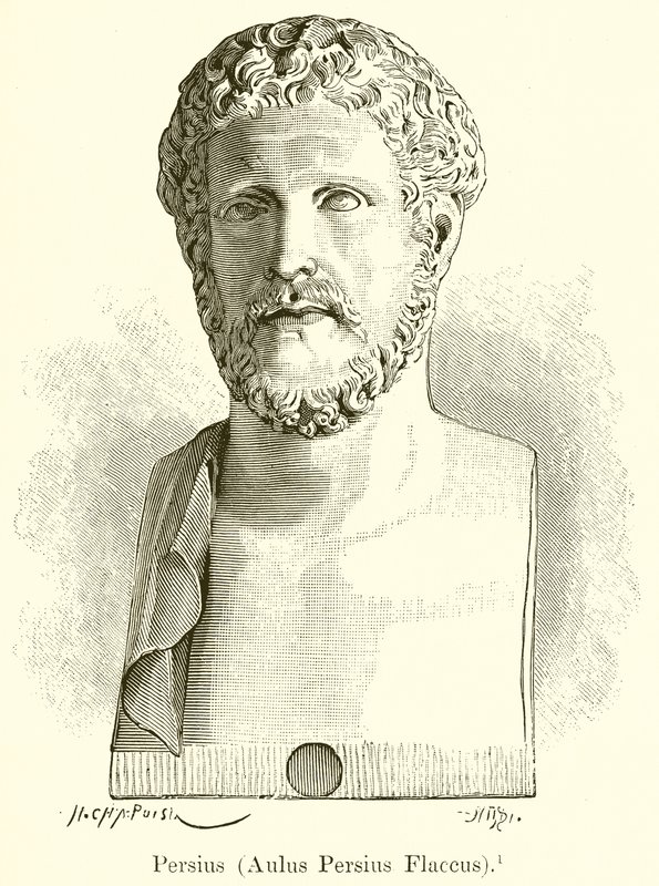 Persius (Aulus Persius Flaccus) af English School