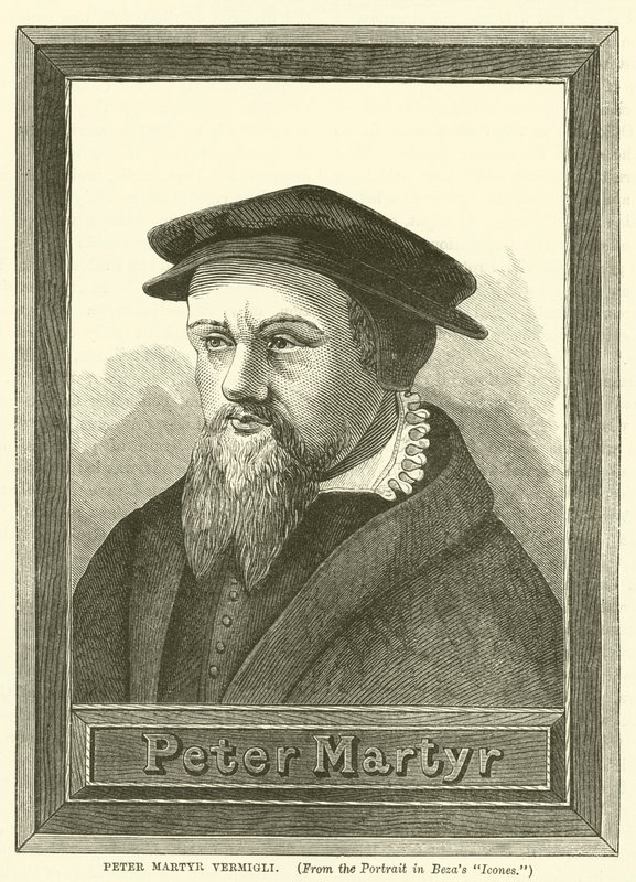 Peter Martyr Vermigli (gravering) af English School