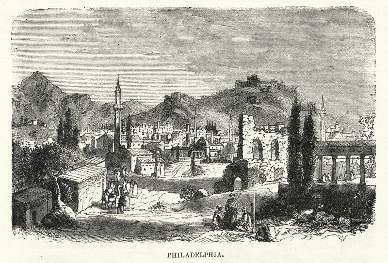 Philadelphia (gravering) af English School