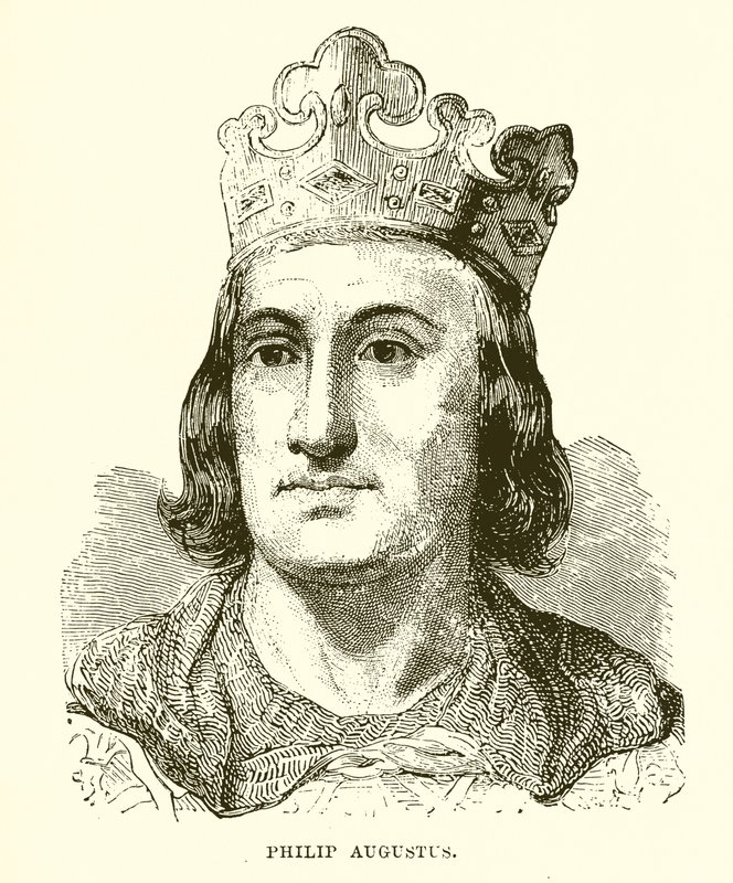Philip Augustus af English School