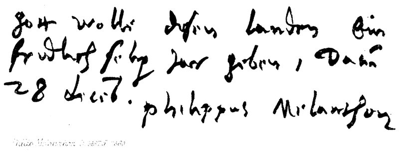 Philip Melancthon, f 1497, d 1560 af English School