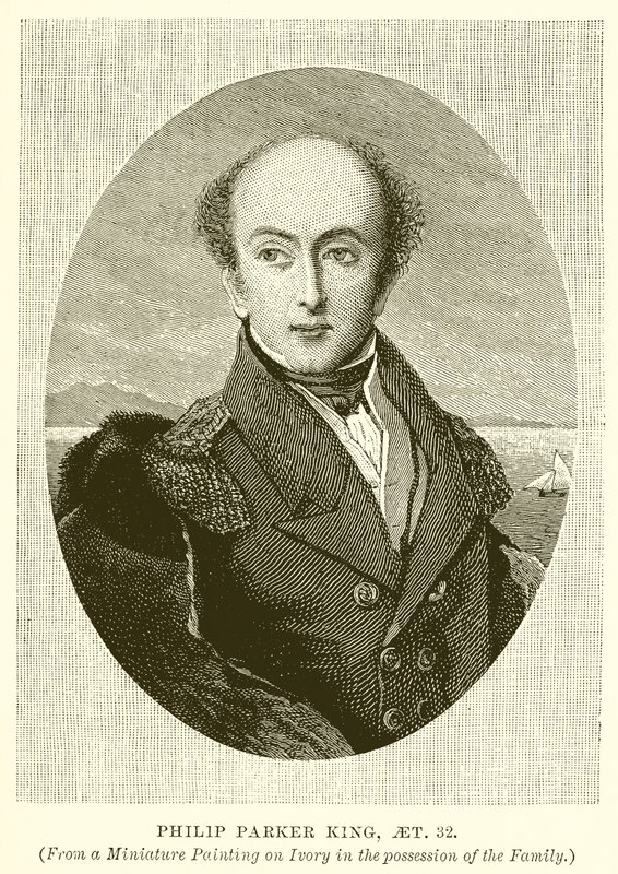 Philip Parker King, Aet. 32 af English School