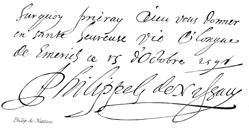 Philip de Nassau af English School