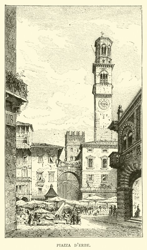 Piazza dErbe  af English School