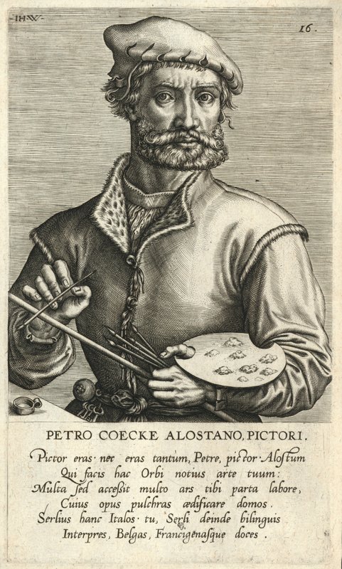 Pieter Coecke van Aelst, maler af English School