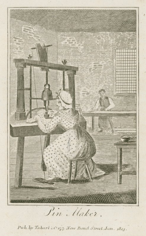 Pin Maker (gravering) af English School