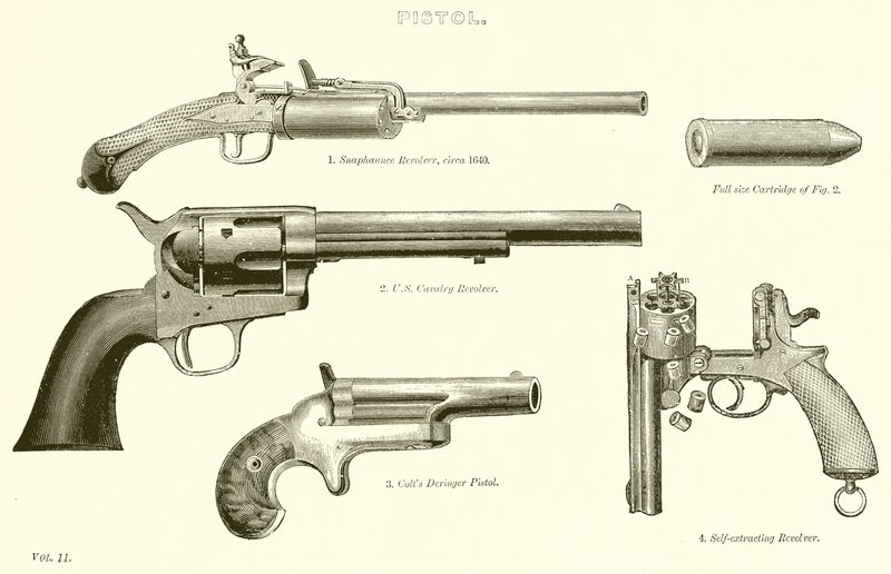 Pistol af English School