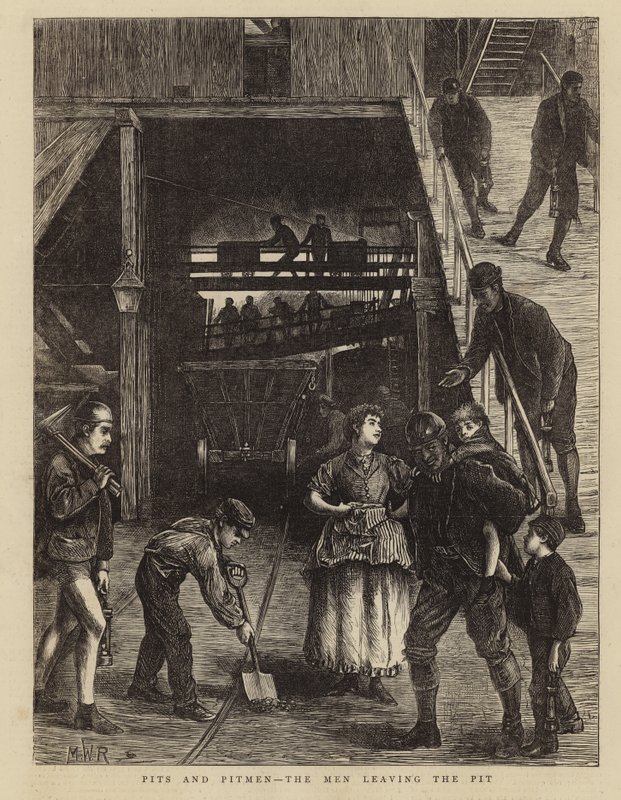 Pits and Pitmen - Mændene der forlader hulen af English School
