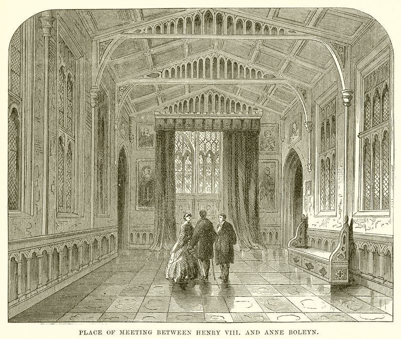 Mødested mellem Henry VIII og Anne Boleyn af English School