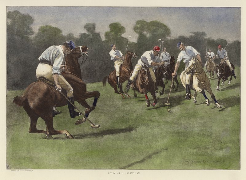 Polo i Hurlingham af English School