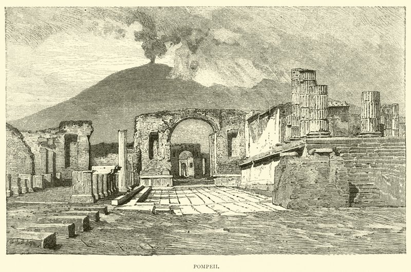 Pompeji af English School