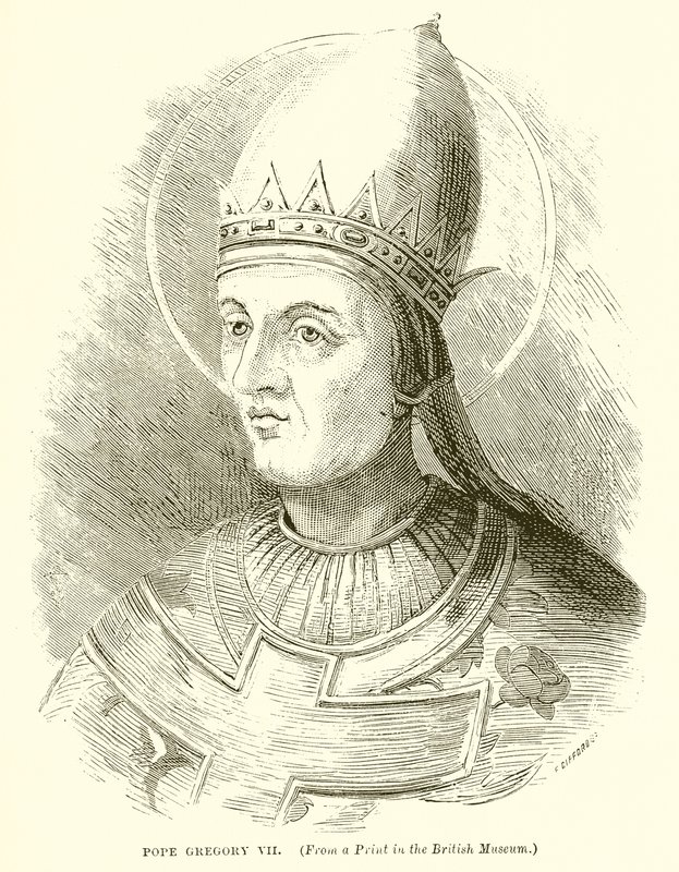 Pave Gregor VII af English School
