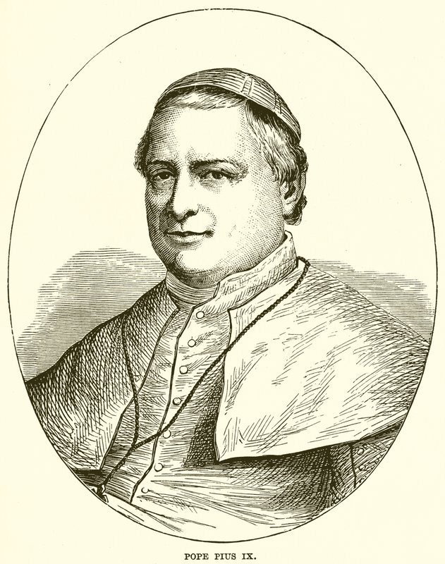 Pave Pius IX af English School
