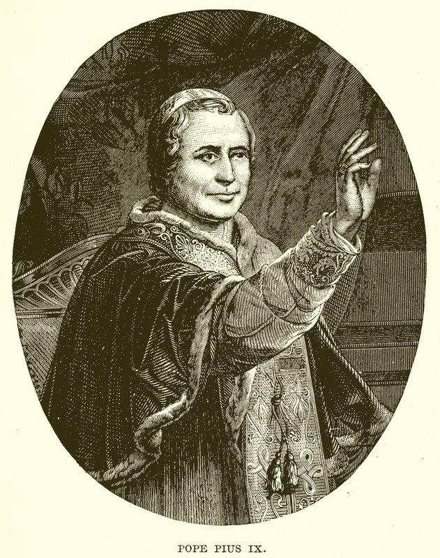 Pave Pius IX af English School