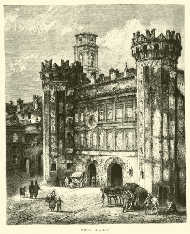Porta Palatina af English School