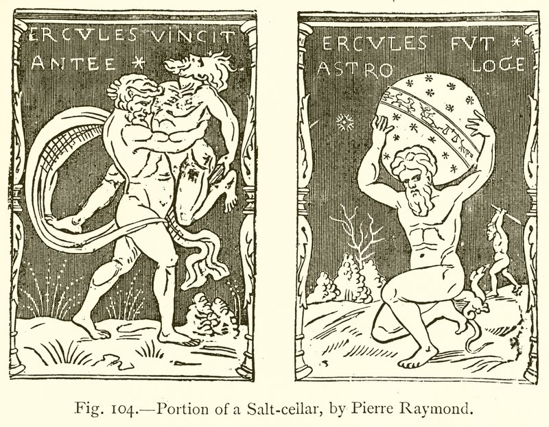 Portion of a Salt-Cellar, af Pierre Raymond af English School