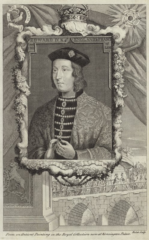 Portræt af Edward IV af England af English School