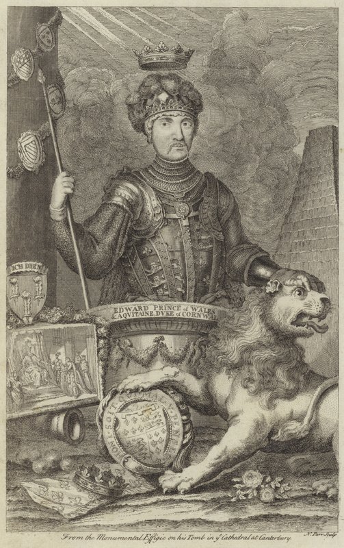 Portræt af Edward, Prince of Wales af English School