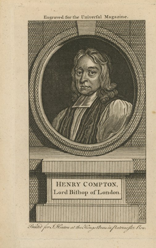 Portræt af Henry Compton af English School
