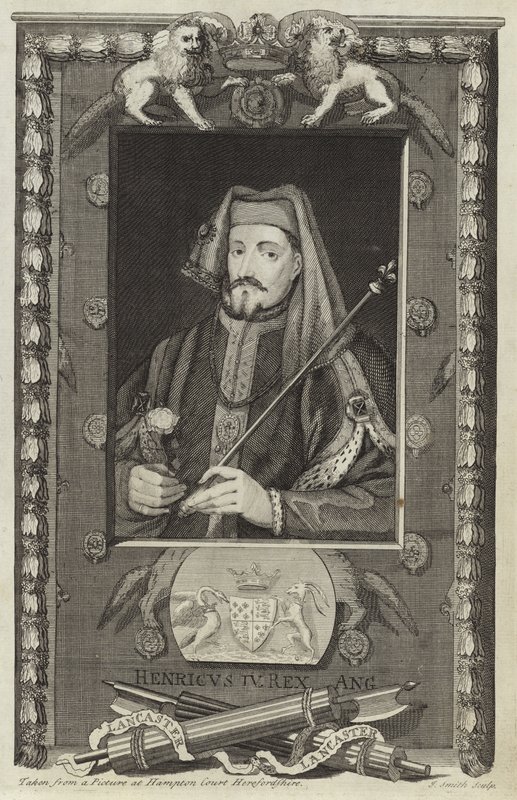 Portræt af Henrik IV af England af English School