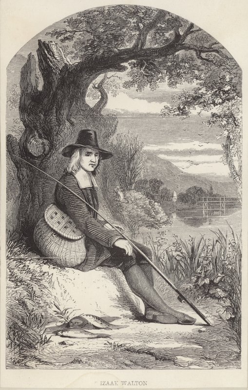 Portræt af Izaak Walton af English School
