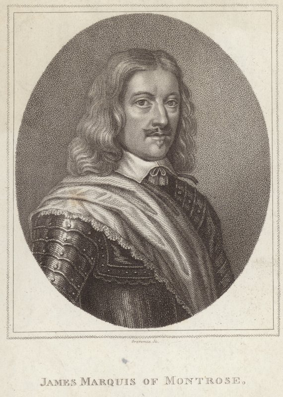 Portræt af James Graham, Marquess af Montrose af English School
