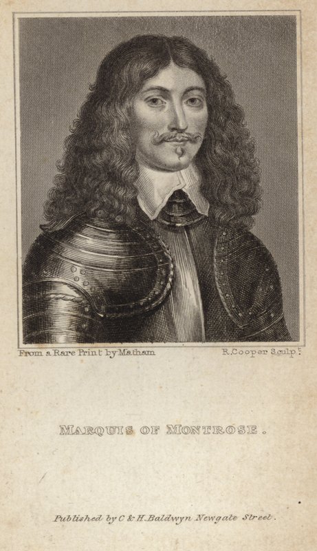 Portræt af James Graham, Marquess af Montrose af English School
