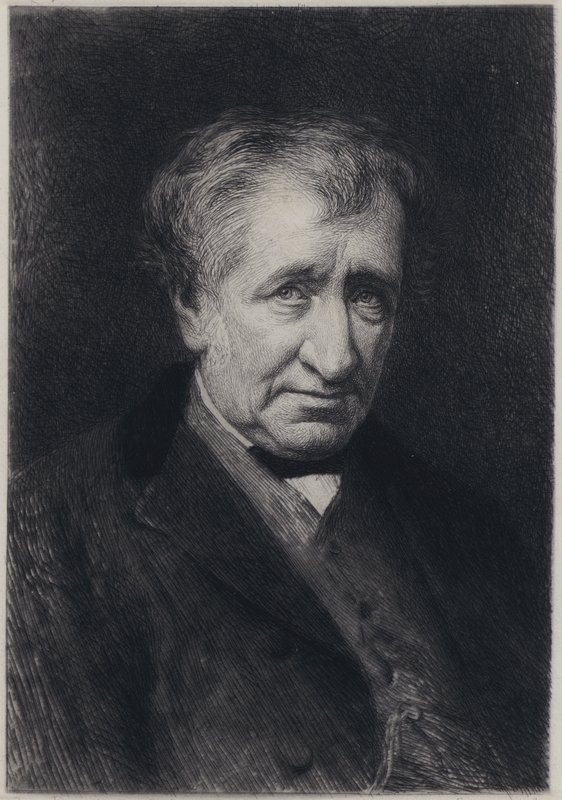Portræt af James Nasmyth, ingeniør af English School