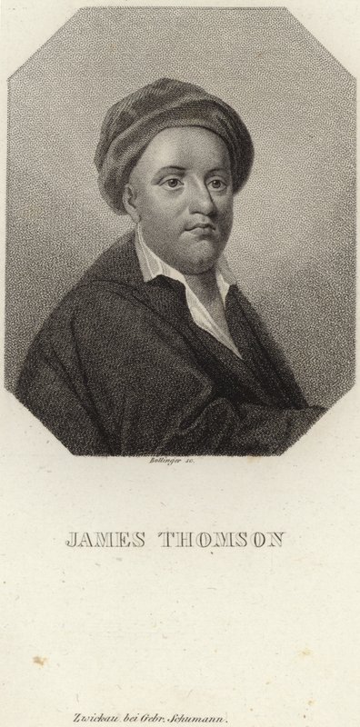 Portræt af James Thomson af English School