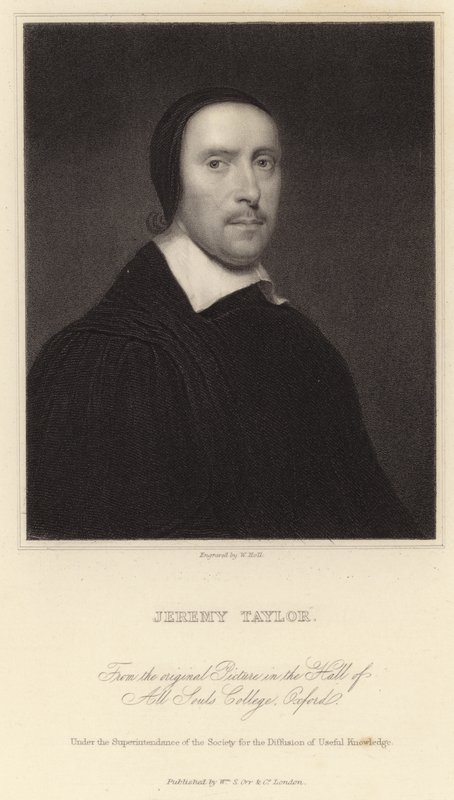 Portræt af Jeremy Taylor af English School