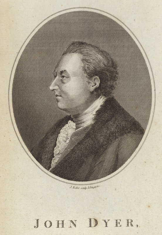 Portræt af John Dyer af English School