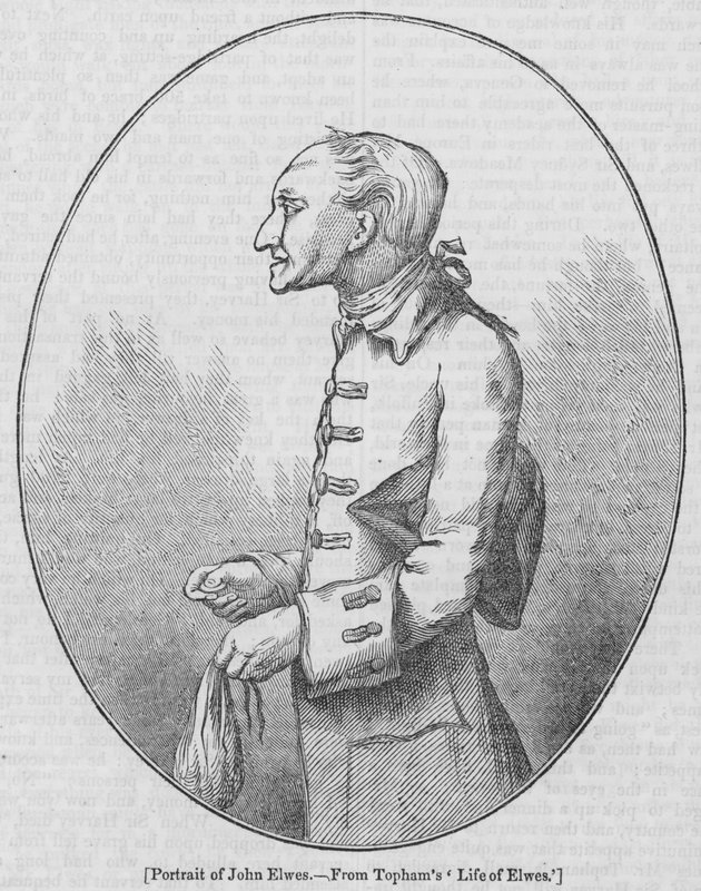 Portræt af John Elwes af English School