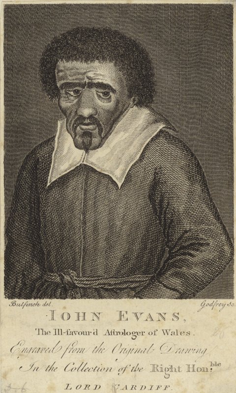 Portræt af John Evans af English School