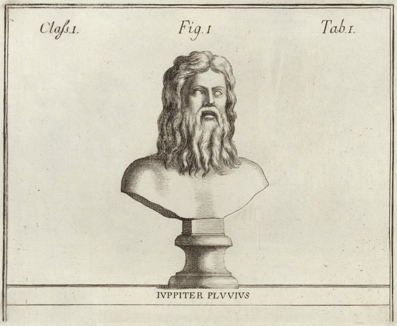 Portræt af Jupiter af English School