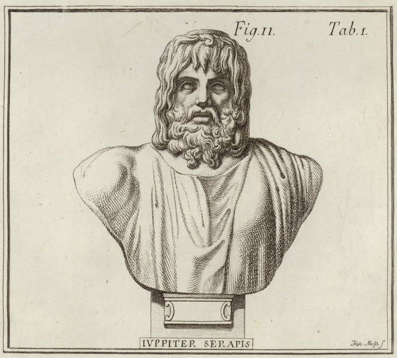 Portræt af Jupiter af English School